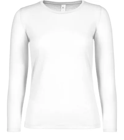 B&C #E150 LSL /women – dámské tričko s dlouhým rukávem