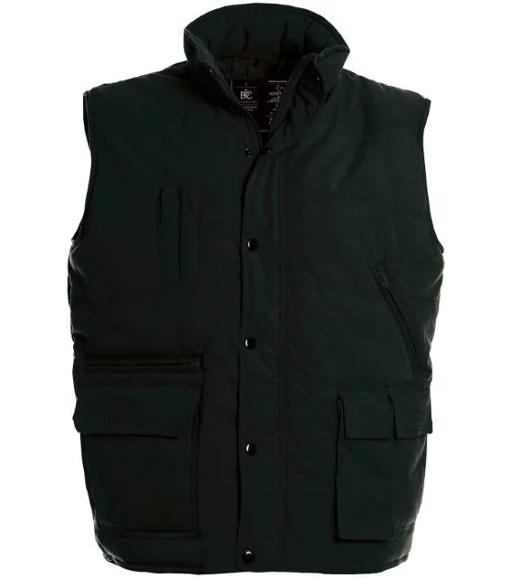 B&C Bodywarmer Explorer – vesta, černá
