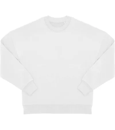 B&C Influence Crew – těžká oversize unisex mikina
