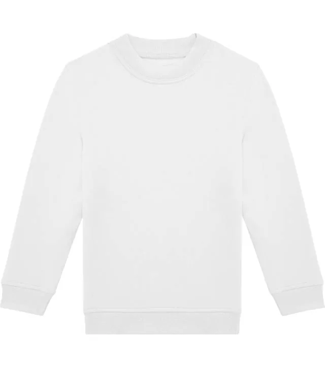 B&C ID.332 Crew /kids – dětská mikina, bílá