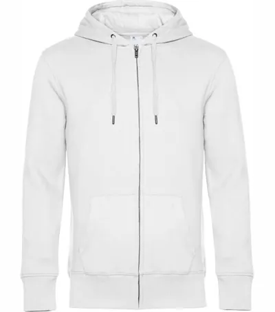 B&C KING Zipped Hood – pánská mikina s kapucí