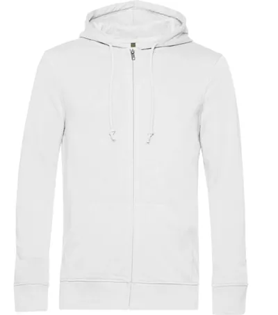 B&C Inspire Zipped Hood – pánská mikina s kapucí