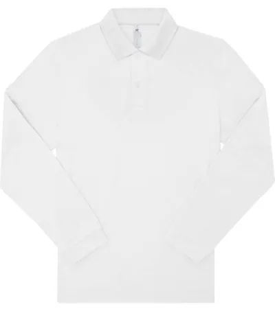 B&C My Polo 180 LSL – piqué polo s dlouhým rukávem