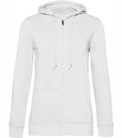 B&C Inspire Zipped Hood /women – dámská mikina s kapucí
