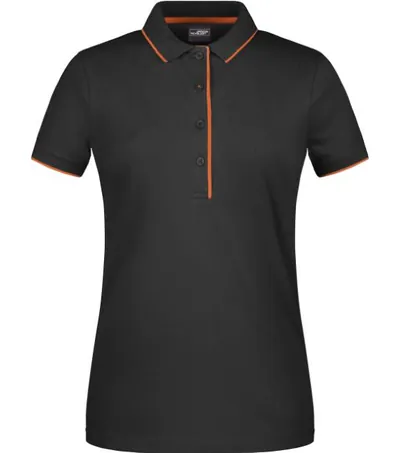 James & Nicholson JN 727 – dámské piqué polo s kontrastní légou