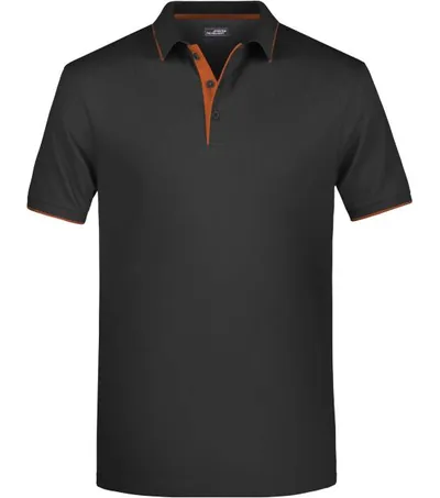 James & Nicholson JN 728 – pánské piqué polo s kontrastní légou