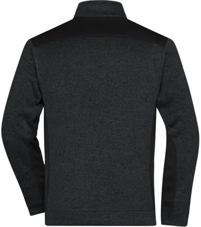 James & Nicholson JN 862 – pánská pracovní bunda pletený fleece - Strong