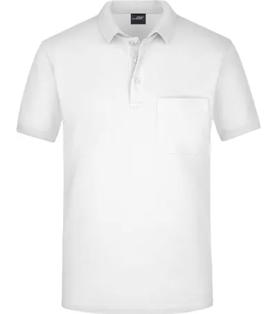 James & Nicholson JN 922 – piqué polo s náprsní kapsou