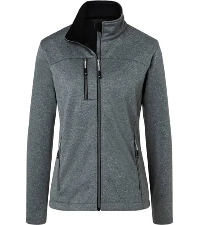James & Nicholson JN 1147 – dámská 2-vrstvá melanžová softshell bunda