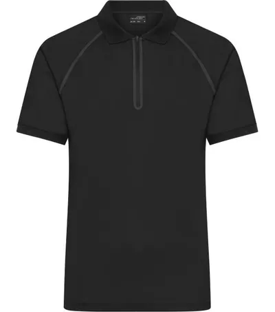 James & Nicholson JN 1308 – pánské piqué polo se zipem