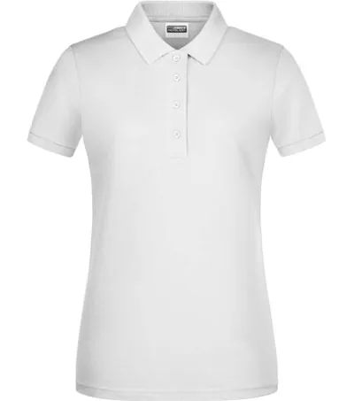 James & Nicholson 8009 – dámské piqué polo z bio bavlny