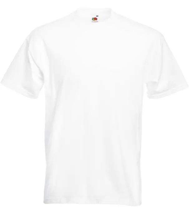 Fruit of the Loom Super Premium T – tričko, bílá