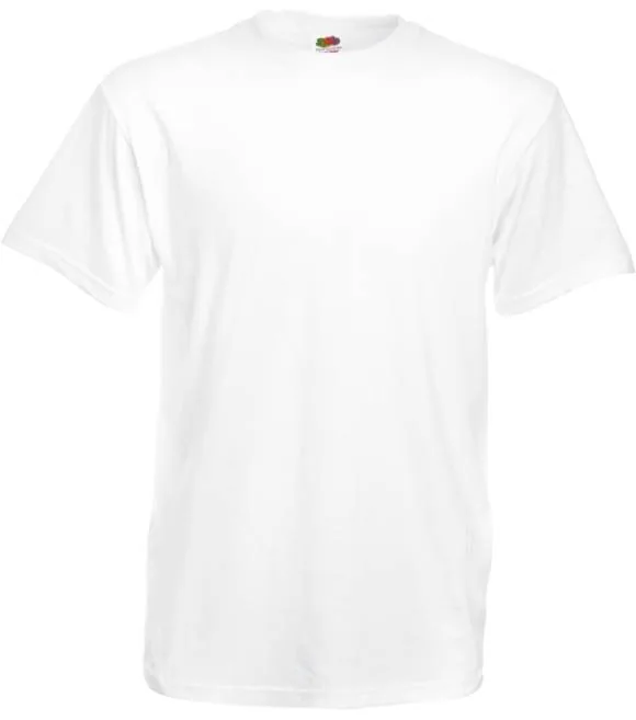 Fruit of the Loom Heavy Cotton T – tričko, bílá