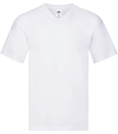 Fruit of the Loom Original V-Neck T – pánské tričko s výstřihem do V