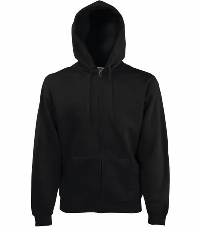 Fruit of the Loom Premium Hooded Sweat Jacket – mikina s kapucí