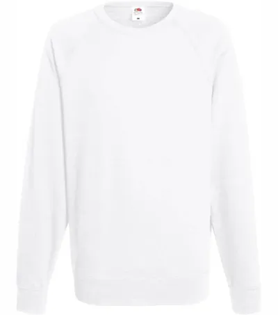 Fruit of the Loom Lightweight Raglan Sweat – pánská raglánová mikina