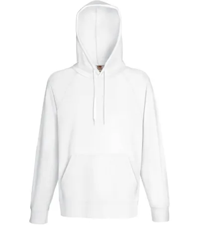 Fruit of the Loom Lightweight Hooded Sweat – pánská raglánová mikina s kapucí