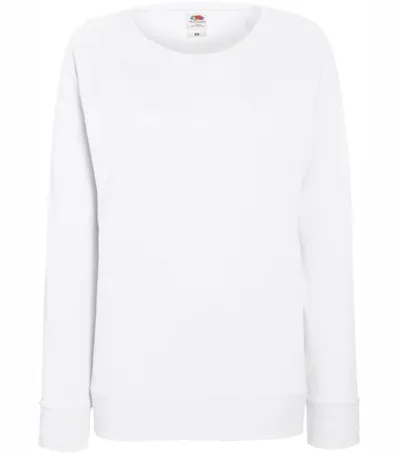 Fruit of the Loom Lady-Fit LW Raglan Sweat – dámská raglánová mikina