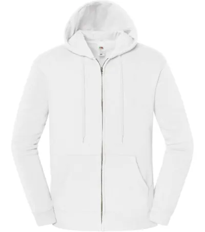 Fruit of the Loom Iconic Premium Hooded Sweat Jacket – mikina s kapucí z těžké bavlny