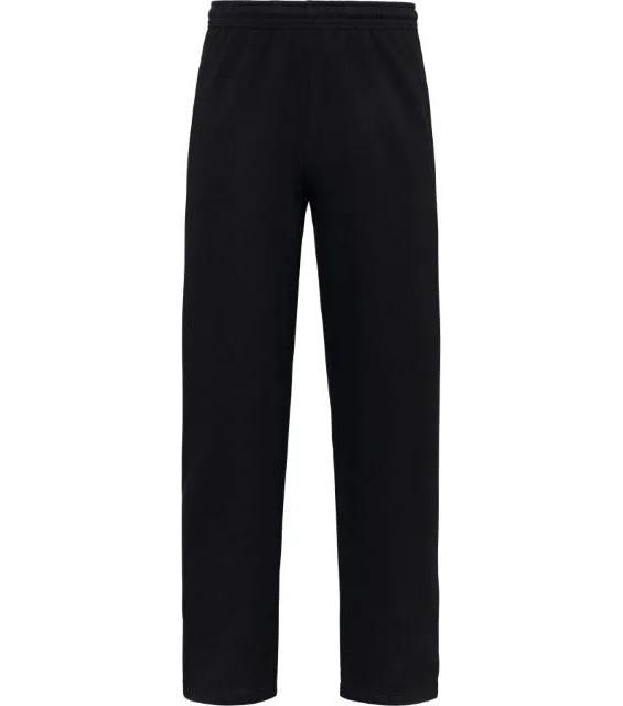 Fruit of the Loom Iconic 250 Open Hem Jog Pants – tepláky, černá