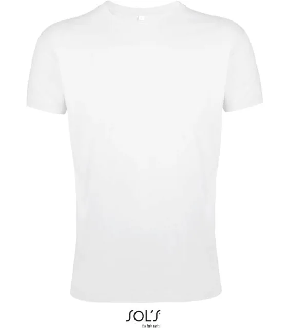SOL'S Regent Fit – pánské tričko "Slim Fit", bílá