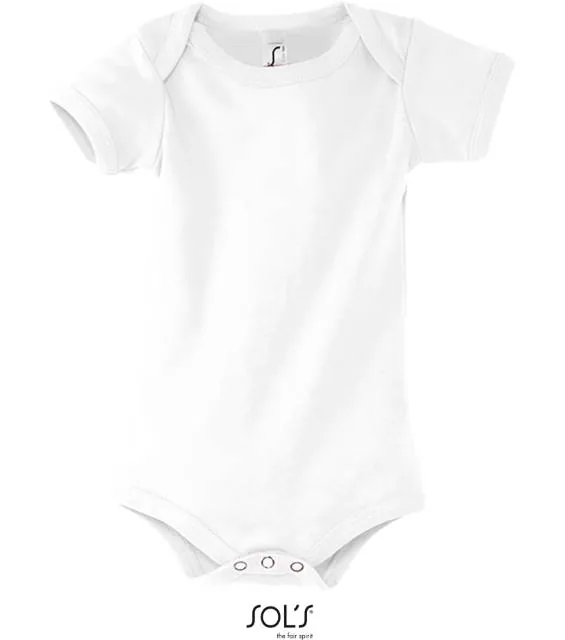 SOL'S Bambino – dětské body, bílá