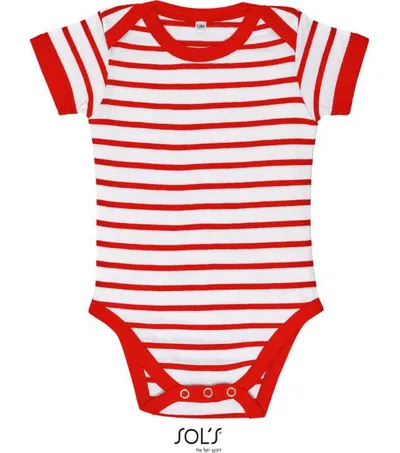SOL'S Miles Baby – dětské pruhované body