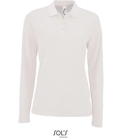 SOL'S Perfect LSL Women – dámské piqué polo s dlouhým rukávem