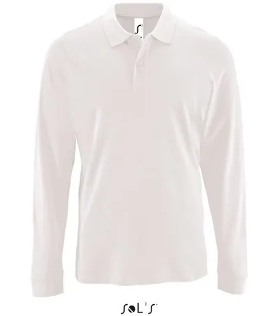 SOL'S Perfect LSL Men – pánské piqué polo s dlouhým rukávem