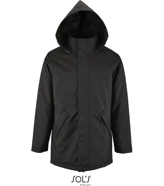 SOL'S Robyn – parka, černá