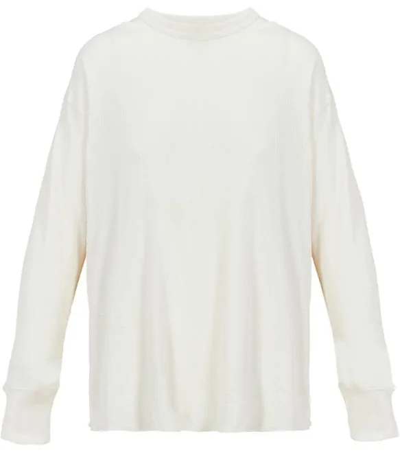 SOL'S Thermal T – unisex tričko s dlouhým rukávem, přírodní