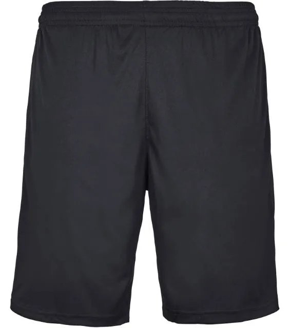 SOL'S Thunder – unisex sportovní šortky, černá