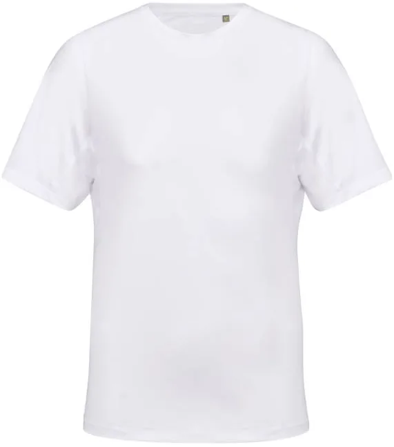 SOL'S Storm – unisex interlock sportovní tričko, bílá