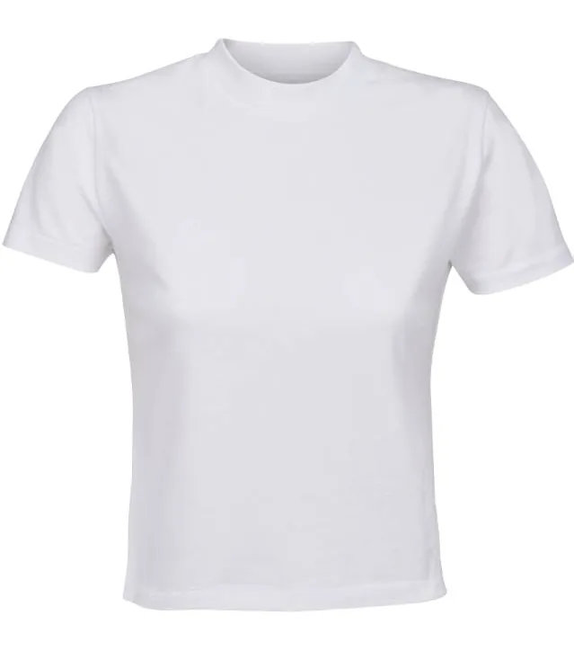 SOL'S Lilia – těžký dámský crop top, bílá