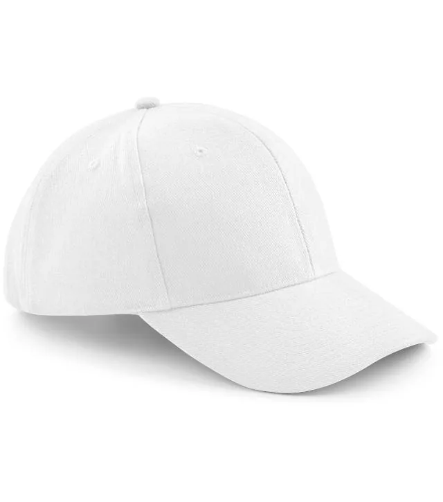 Beechfield B 65 – 6 panelová kšiltovka "Pro Style", bílá