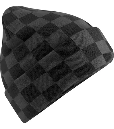 Beechfield B 531 – pletená čepice "Checkerboard"