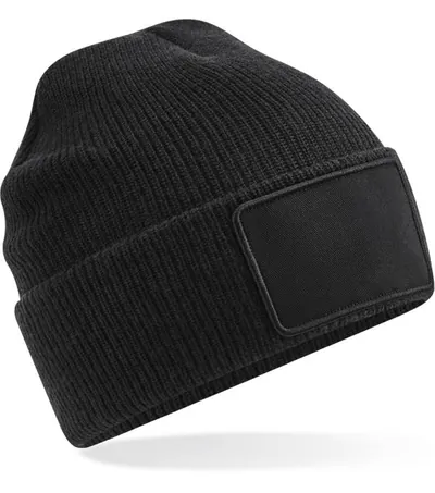 Beechfield B 540 – pletená čepice Thinsulate™ Patch