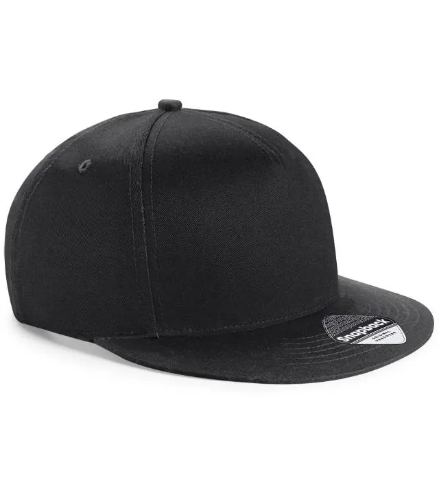 Beechfield B 615 – dětská 5 panelová kšiltovka "Snapback", černá