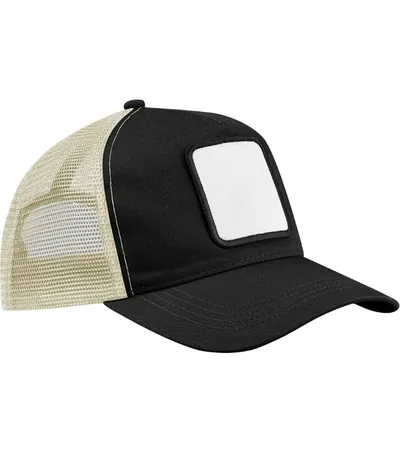 Beechfield B 636 – 5 panelová trucker kšiltovka s nášivkou
