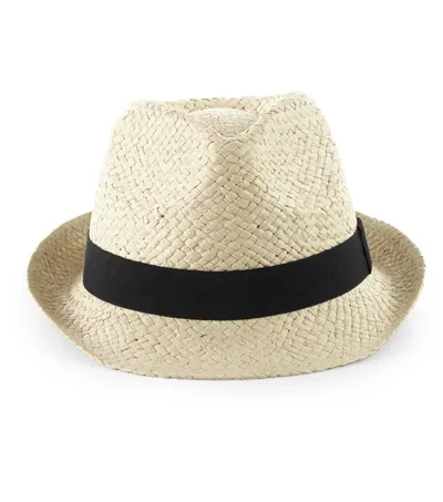 Beechfield B 720 – klobouk v pleteném vzhledu "Festival Trilby"