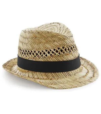Beechfield B 730 – klobouk v pleteném vzhledu "Summer Trilby"