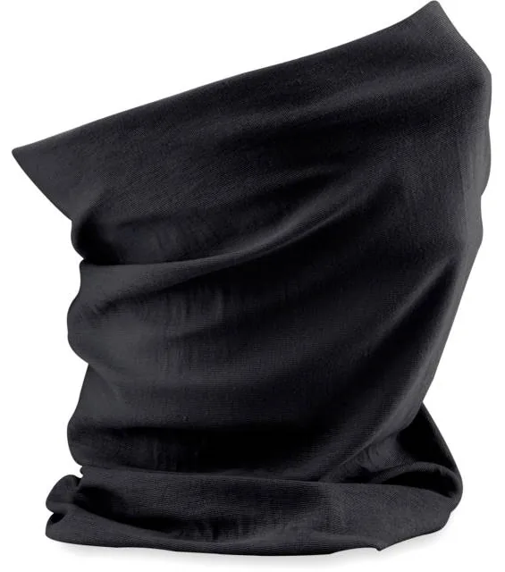 Beechfield B 915R – multifunkční nákrčník Morf® Recycled, černá