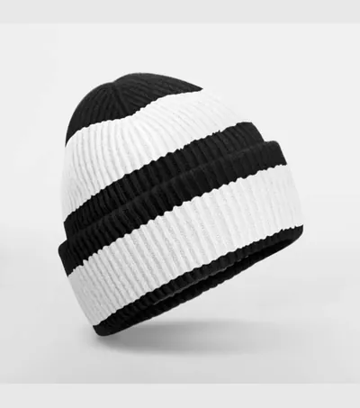 Beechfield B 391R – pletená čepice "Color Block"