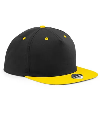 Beechfield B 610C – 5 panelová Snapback kontrastní kšiltovka