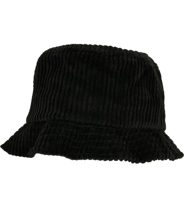 Flexfit 5003BC – klobouk "Big Corduroy", černá