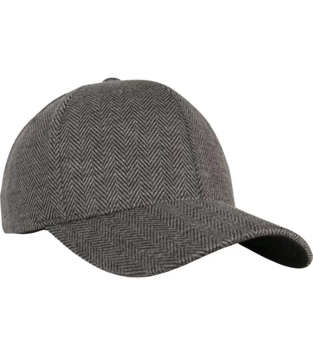 Flexfit 6277M/6277HM/6277PS – 6 panelová Flexfit kšiltovka, černá