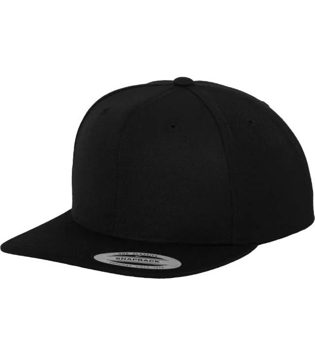 Flexfit 6089M – 6 panelová Snapback kšiltovka, bílá
