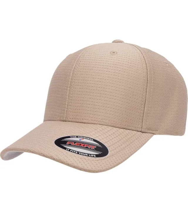 Flexfit 6572 – 6 panelová kšiltovka "Calocks Trikot", khaki