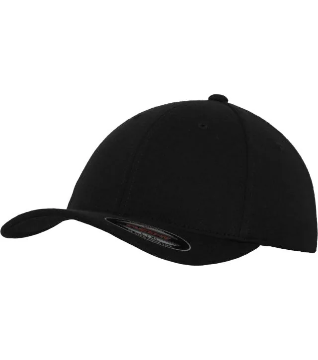 Flexfit 6778/6778T – kšiltovka Flexfit z dvojitého žerzeje, černá