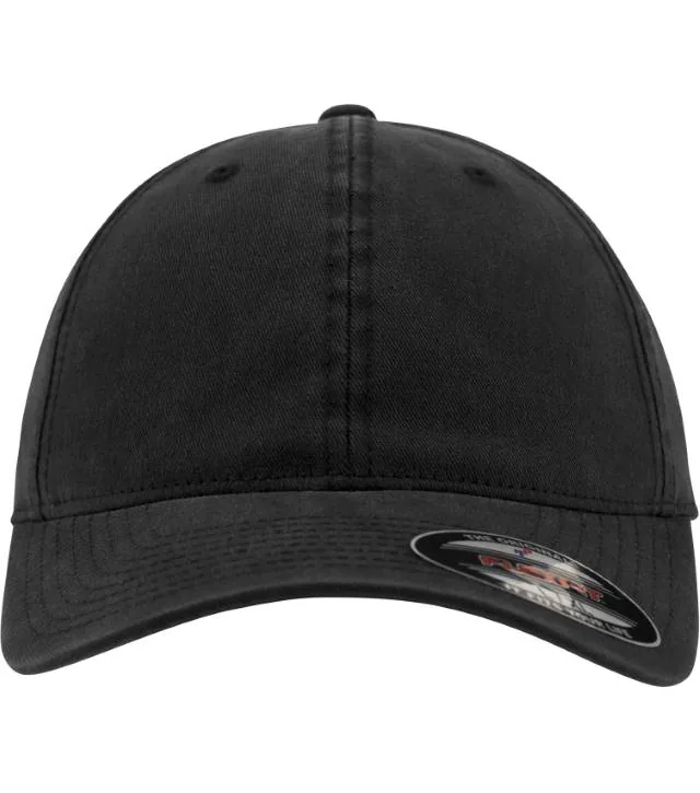 Flexfit 6997 – 6 panelová kšiltovka "Dad Hat", černá